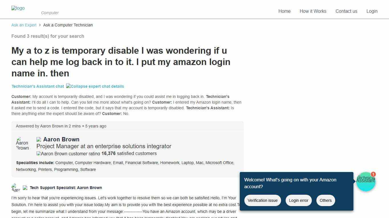 Amazon A to Z Account Temporarily Disabled: Expert Help & Solutions
